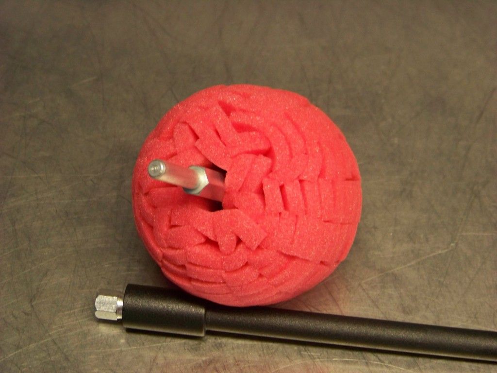 Deep clean chrome wheels with Mothers PowerBall Mini